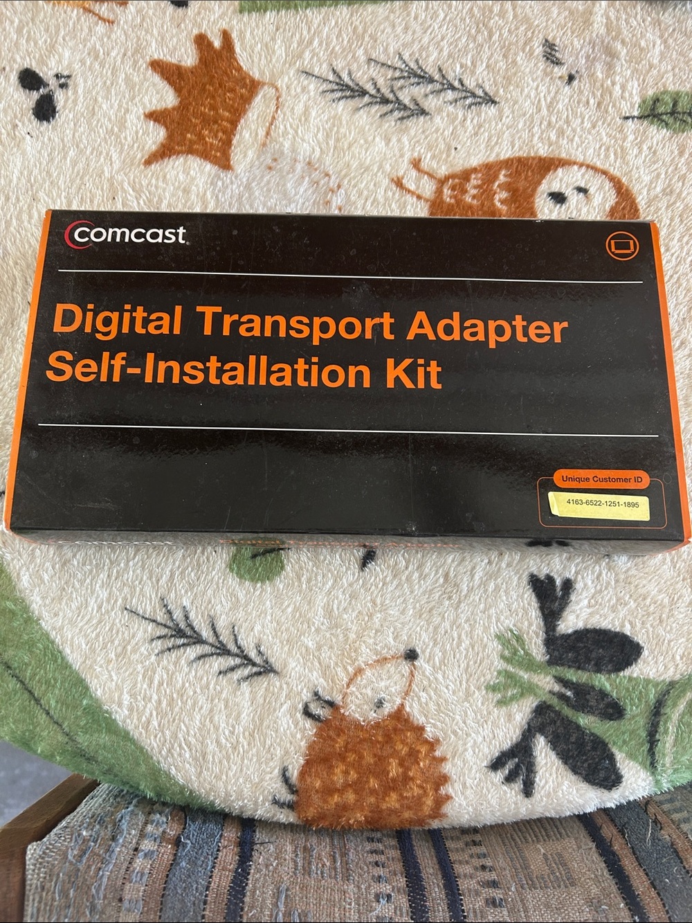 Digital Transport Adapter Self-Installation Kit - Black with Orange